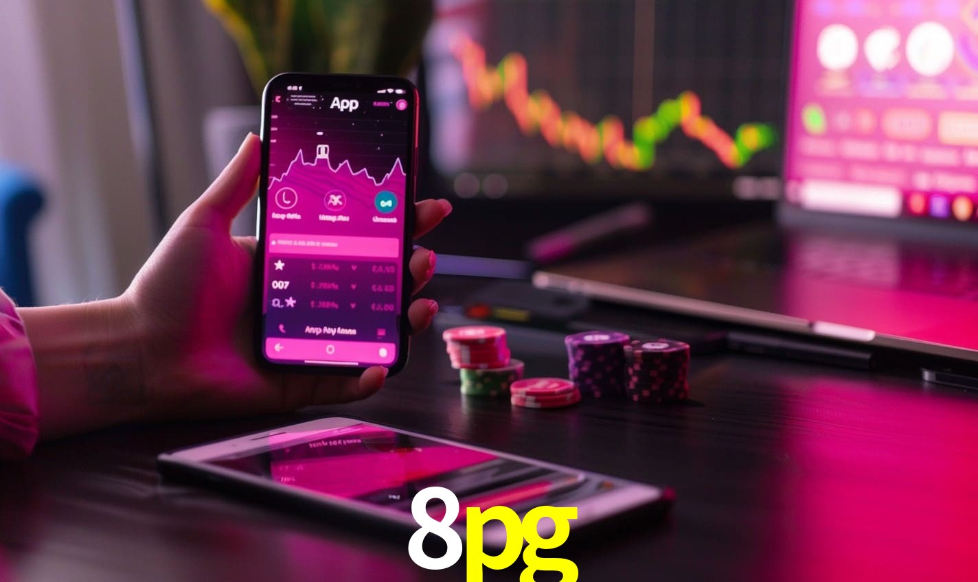 Comparação APP mobile vs versão web da 8pg